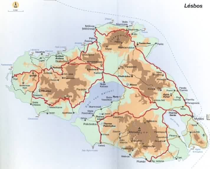 Polichnitos und Umgebung